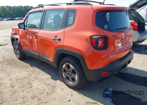 2015 Jeep Renegade Sport z USA, uszkodzony, nr VIN ZACCJBAT5FPC17674